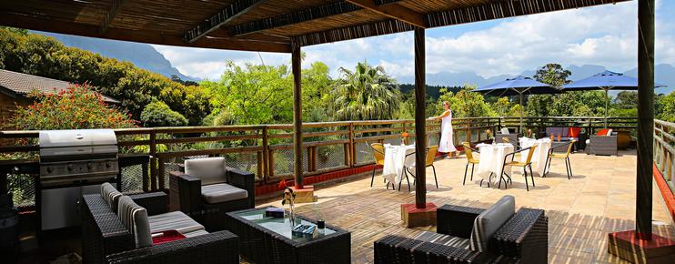 Hottentots Mountain View Guest House - Somerset West - Restaurante