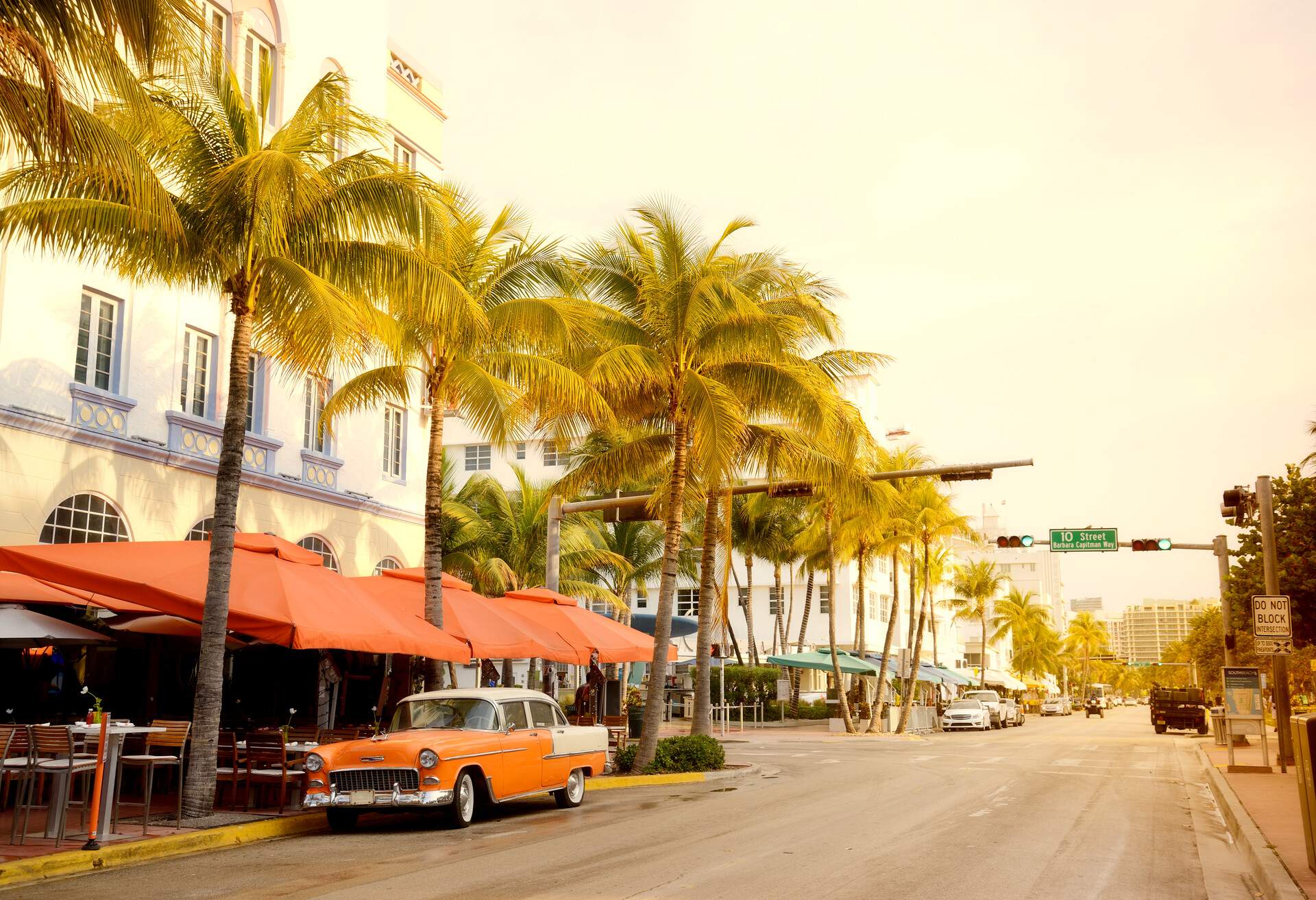 Ocean Drive, South Beach, Miami, Florida, USA