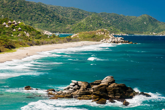 Destinos baratos na América do Sul - Parque Tayrona, Colômbia