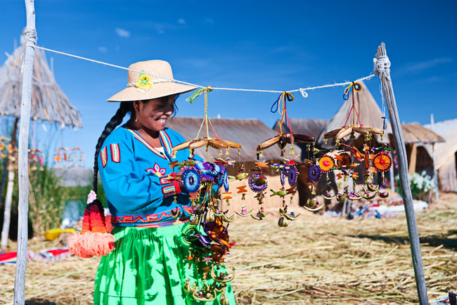 Destinos baratos na América do Sul - Ilhas Uros, Peru/Bolívia