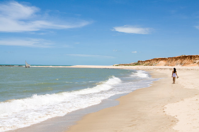 Melhores praias do Brasil - Canoa Quebrada, Ceará