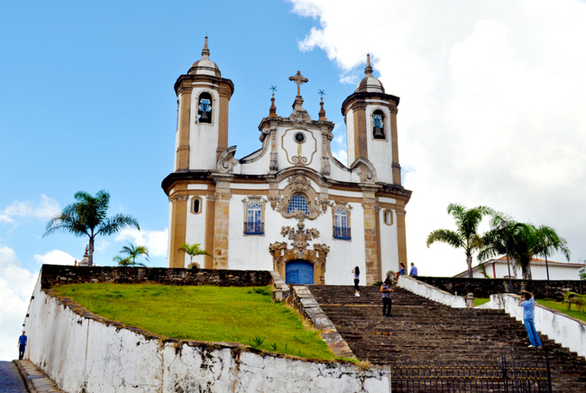 A Igreja e Convento da Nossa Senhora do Carmo em Ouro Preto