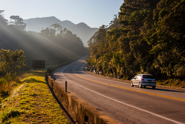 Atravesse a BR040 e tenha paisagens como esta