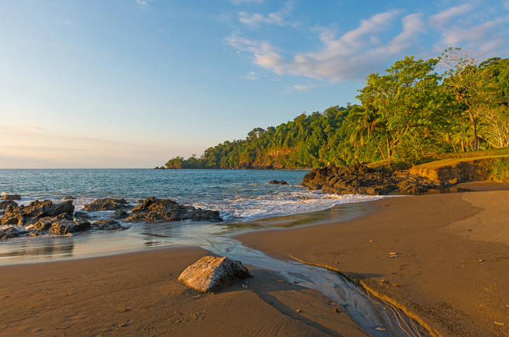 Praia de Jacó na Costa Rcia