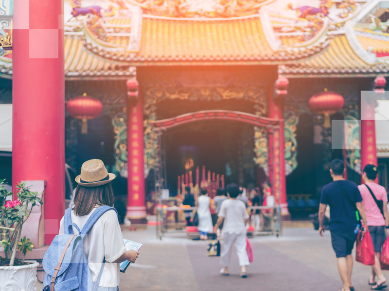 Celebre a Lua da Colheita na linda região de Chinatown em Bangkok