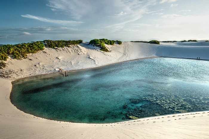 Nada como ver de perto o espetacular "deserto molhado" dos Lençóis Maranhenses