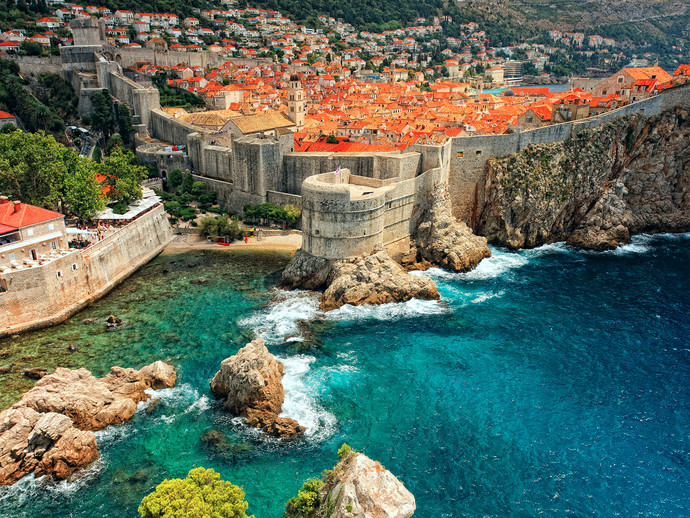 A linda cidade de Dubrovnik, na Croácia
