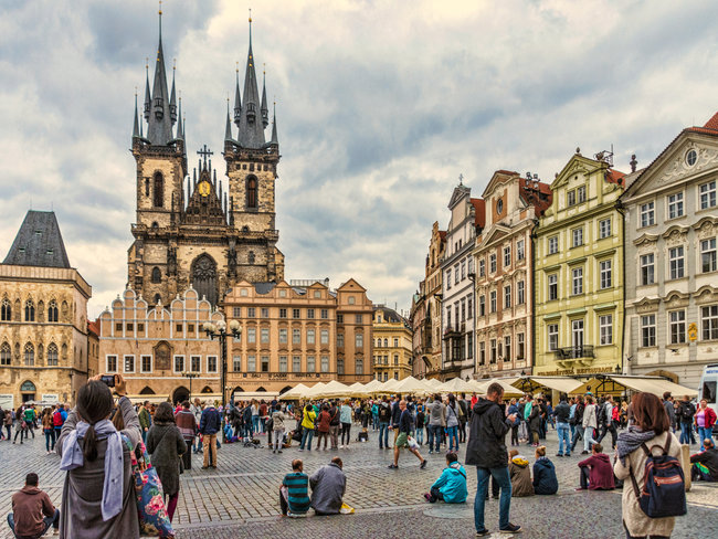 Praga é uma das queridinhas dos mochileiras que desbravam o Leste Europeu