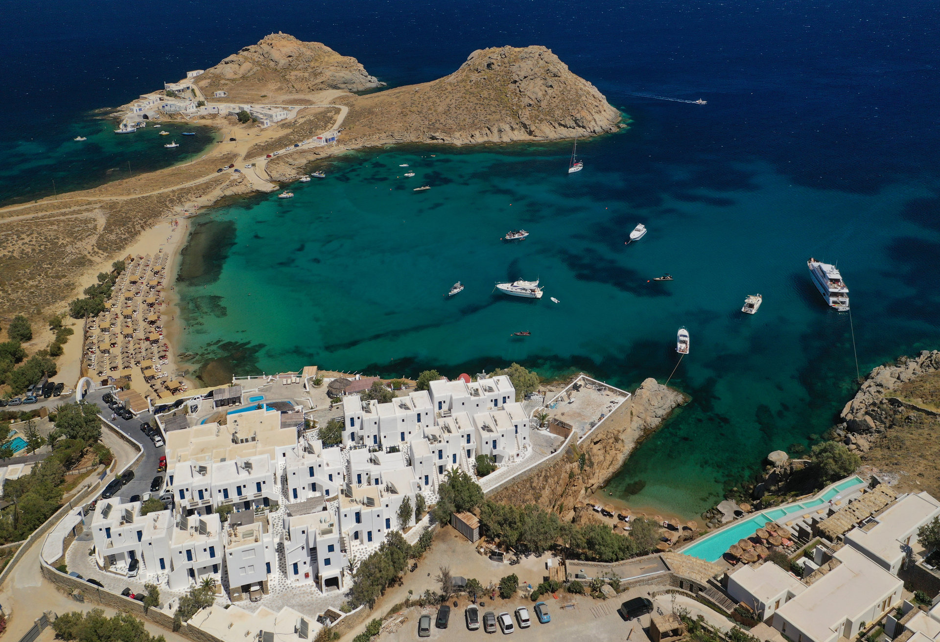 Como resistir aos cenários paradisíacos da ilha de Mykonos?