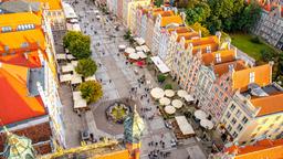 Pesquise passagens baratas para Gdansk