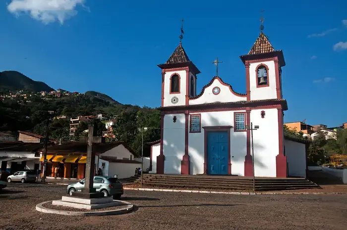 Igreja Nossa Senhora da Conceição, de 1707, é uma das joias arquitetônicas de Sabará