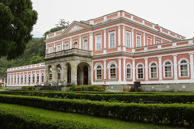 O Palácio Imperial, em Petrópolis