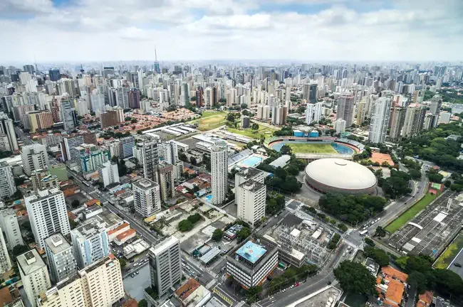 Vista aérea de São Paulo