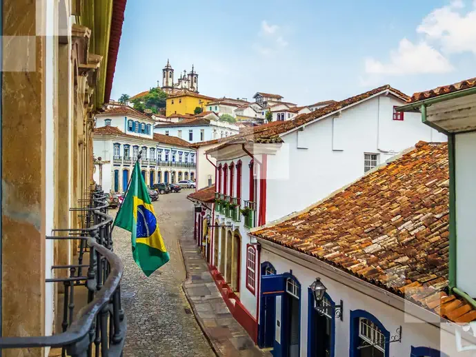 As ruas históricas de Ouro Preto são cenário para um dos carnavais mais tradicionais do país
