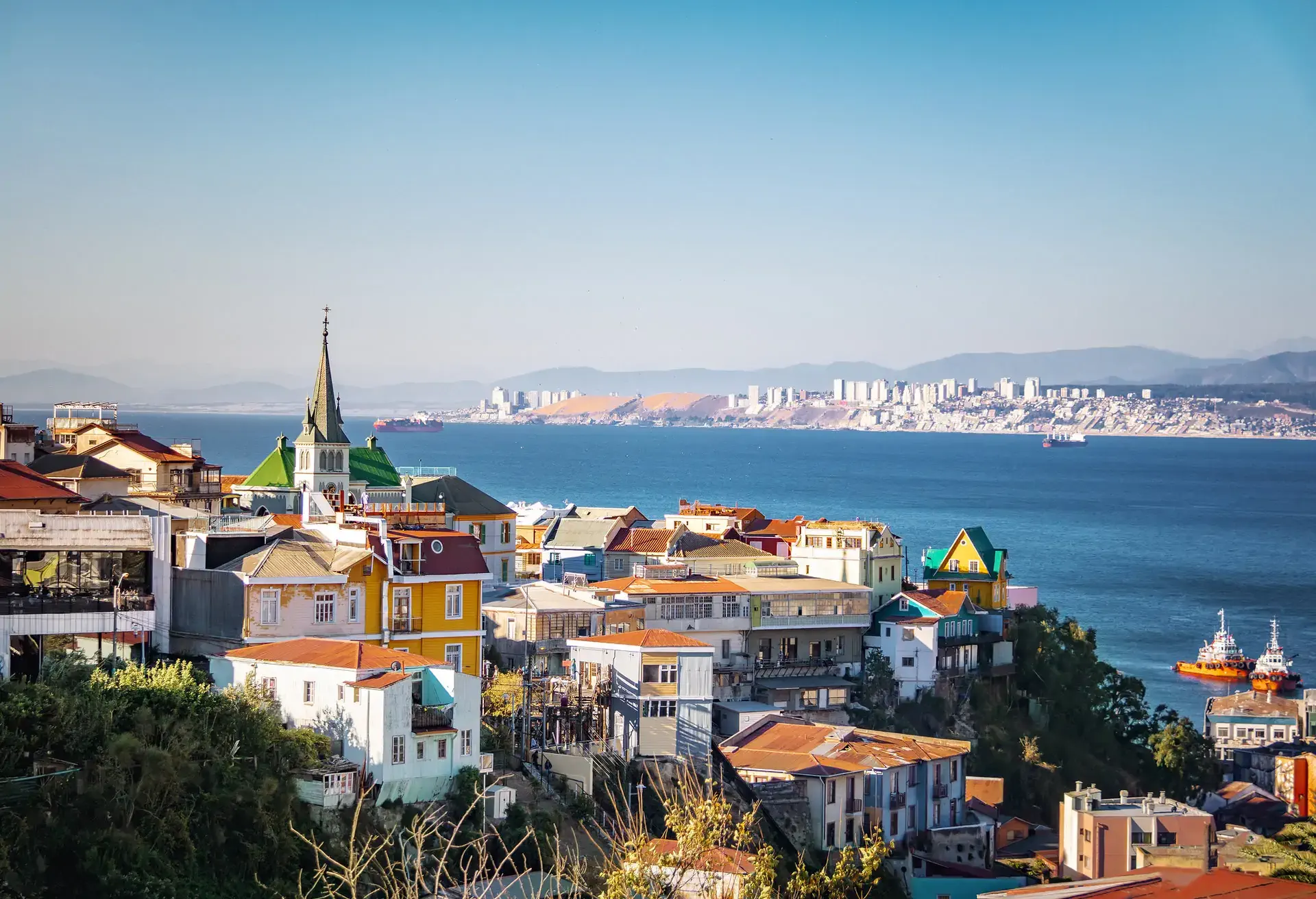 A cidade histórica de Valparaíso, no Chile, é opção imperdível de viagem na América do Sul