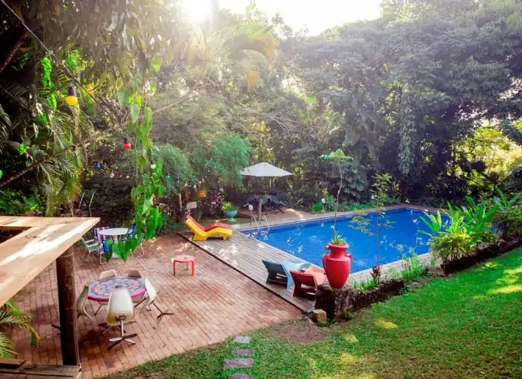Vista do Comodidade do hotel do Hostel Da Vila Ilhabela. Imagem fornecida por Informações Oficiais do Hotel