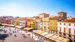 Pesquise passagens baratas para Verona