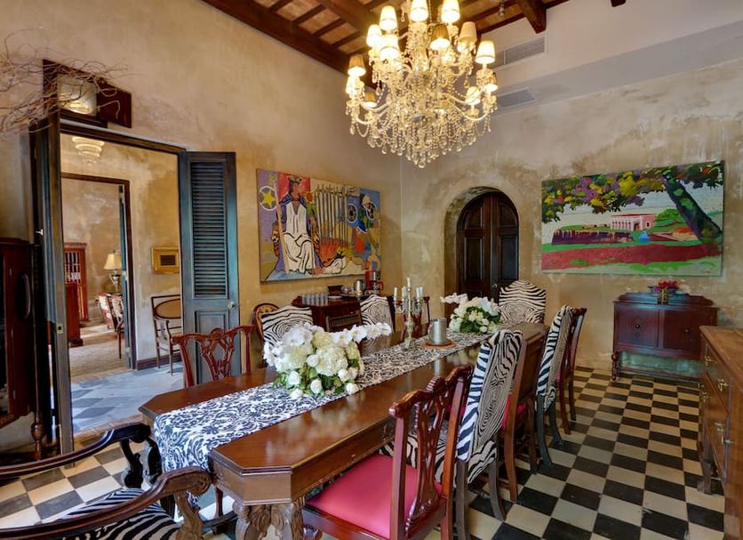 Sala de jantar Foto