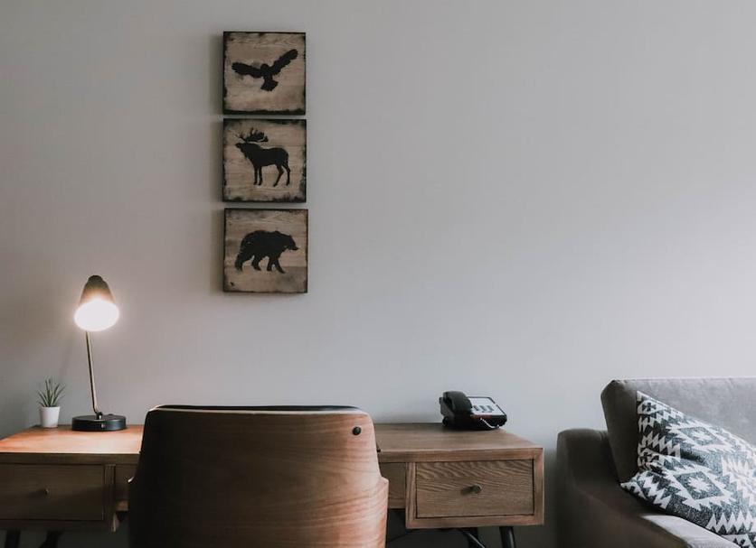 Comodidade do quarto Foto