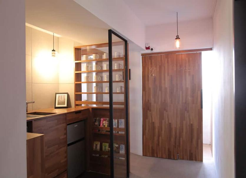 Comodidade do quarto Foto