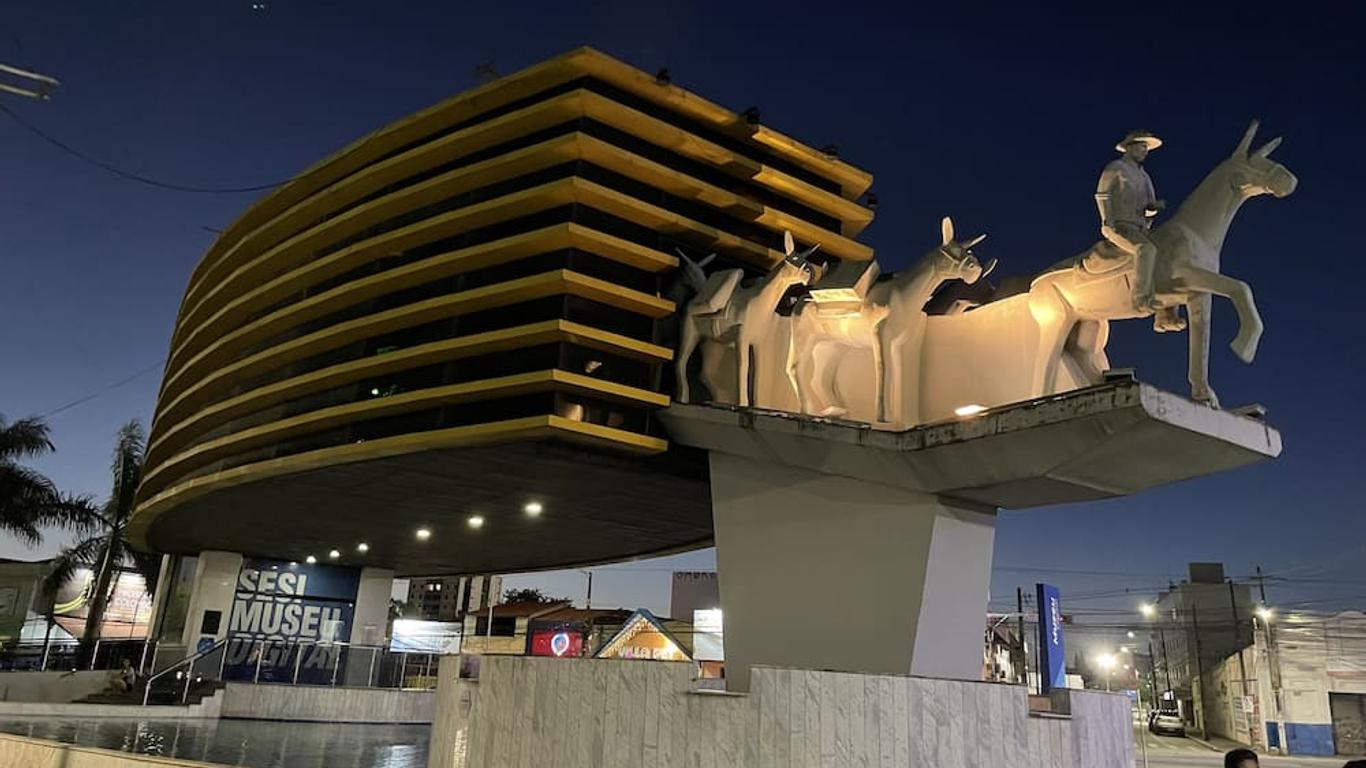 Hotel Pousada Acauã Acesso através de escadas