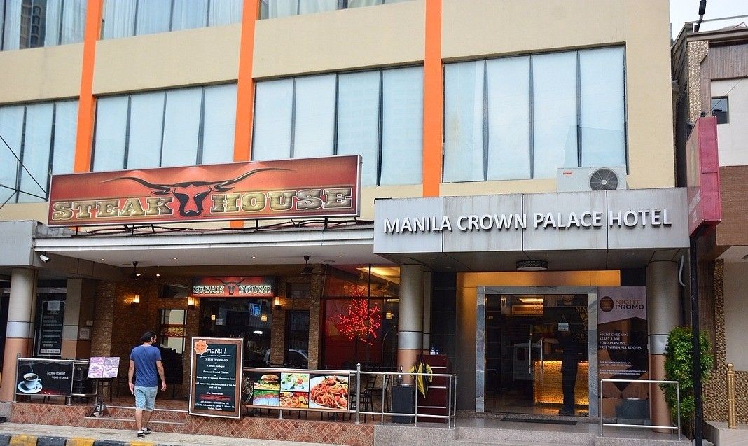 Entrada do hotel